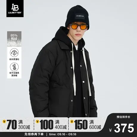 Lilbetter男士羽绒服2023年冬季新款夹克外套oversize防寒男装LB图片
