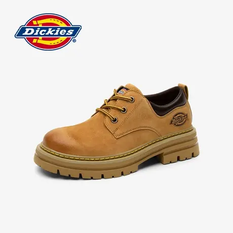 Dickies女鞋2025春季新款低帮马丁靴防滑登山鞋女户外厚底工装鞋图片