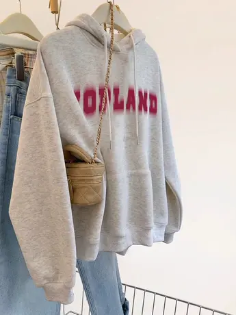 卫衣女秋冬加绒美式街头风hiphop潮牌连帽上衣ins高级感大码外套商品大图