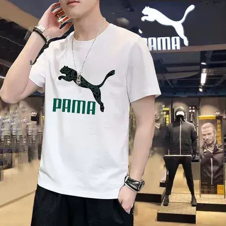 官方正品奥特莱斯运动T恤2023夏季新款短袖情侣休闲宽松上衣男女图片