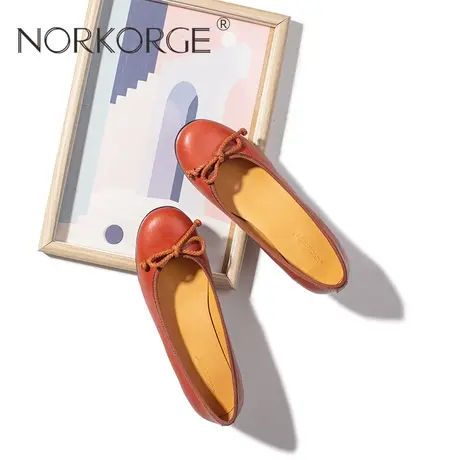 复古宫墙红蝴蝶结单鞋女鞋图片