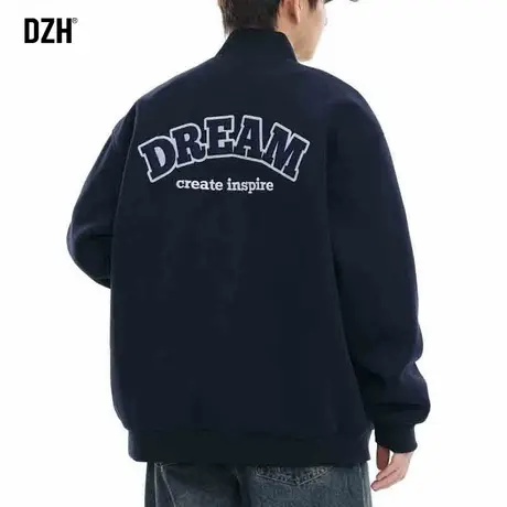 男士棒球服飞行夹克男春季2025新款美式男装衣服休闲潮牌外套上衣图片