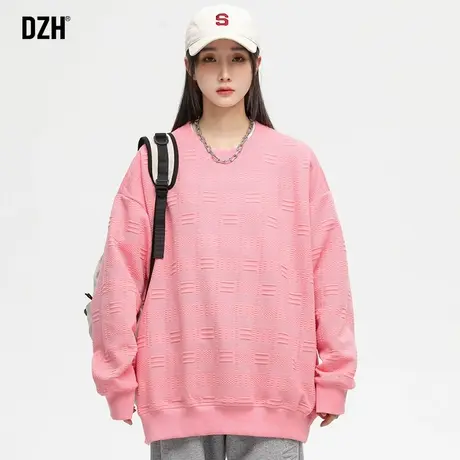 男女同款圆领卫衣男春秋款2023新款爆款青少年打底衫外套内搭上衣商品大图