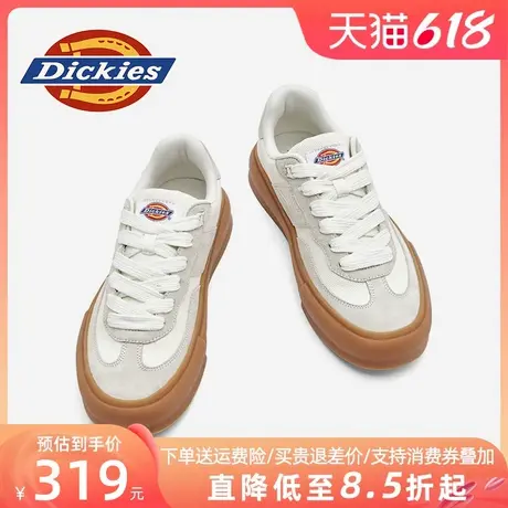 Dickies板鞋男款2025新款夏季透气鞋子男鞋德训鞋男士休闲小白鞋商品大图