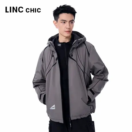 LINCCHIC金羽杰2025年秋季新款机能感连帽轻薄羽绒服外套CP款1510图片