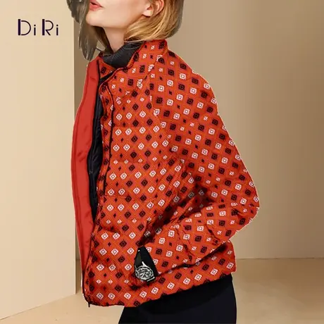 迪菲丽格冬季2022年新款女宽松轻薄羽绒服女短款小个子保暖外套潮商品大图