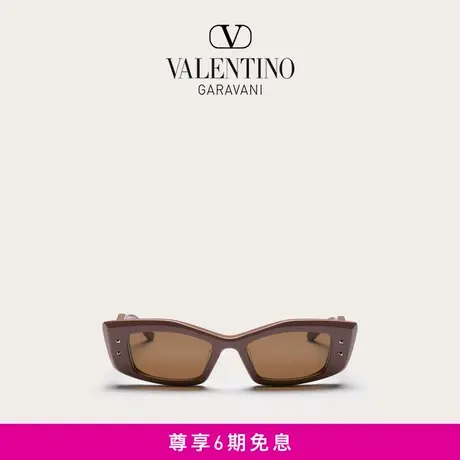 【24期免息】华伦天奴VALENTINO V -矩形醋纤框太阳眼镜图片