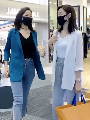 薄款小西装外套女夏季新款韩版修身显瘦九分袖雪纺休闲防晒服上衣商品大图