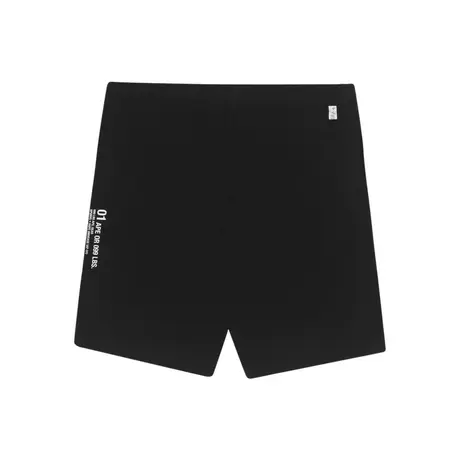 AAPE+运动男装春夏字母印花猿颜徽章网面拼接潮流休闲短裤6772XXG图片