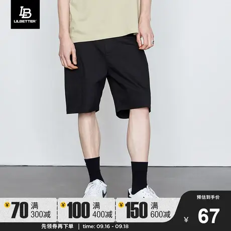 Lilbetter男士短裤宽松休闲潮流休闲裤男夏时尚百搭痞帅潮牌裤子商品大图