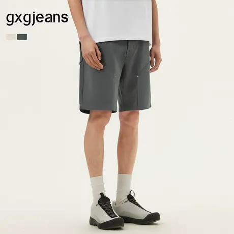 gxg.jeans男装 多色工装风基础休闲时尚短裤男士 25年夏新品商品大图