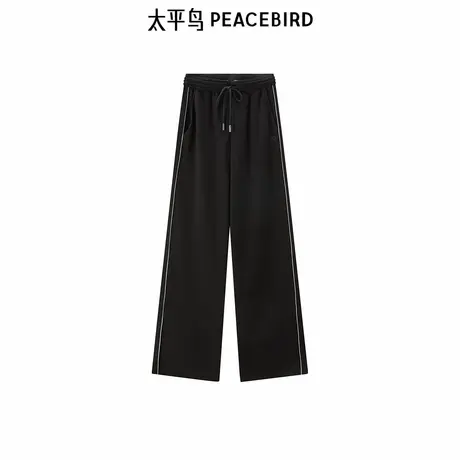 【商场同款】太平鸟prince联名2024秋季新款直筒针织裤A3GBE3331图片