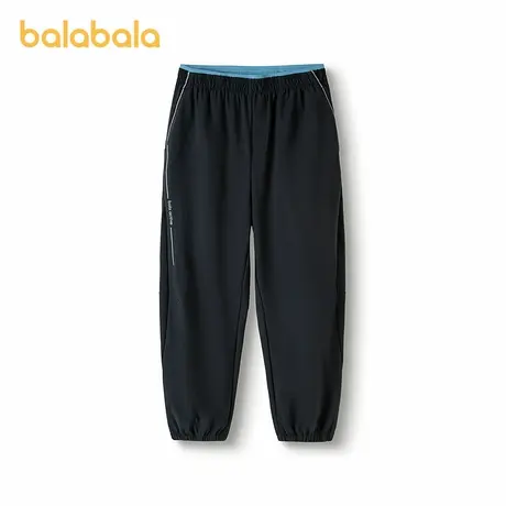 【商场同款】巴拉巴拉童装儿童裤子2025夏长裤男童弹力速干束脚裤图片