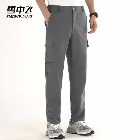 雪中飞休闲裤2025春夏新款男士修身户外耐穿休闲百搭运动工装长裤图片