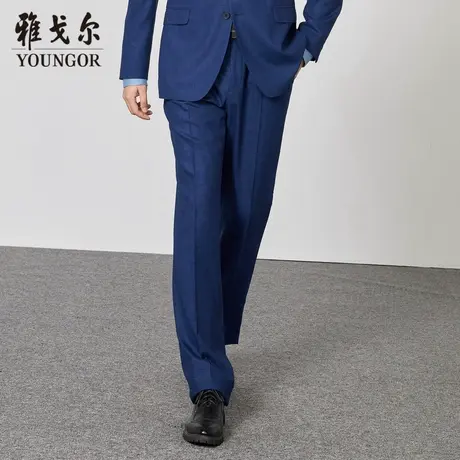 雅戈尔奥莱 商场同款男士西裤秋冬新款官方商务休闲套装西裤裤子商品大图