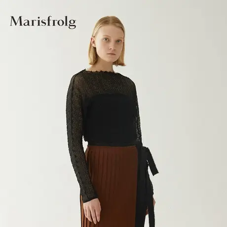 【奥莱清仓保暖季特价 】玛丝菲尔毛针织衫商品大图