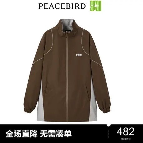 【商场同款】太平鸟女装2023秋季新款SPCN撞色便服外套ASBBD3301图片