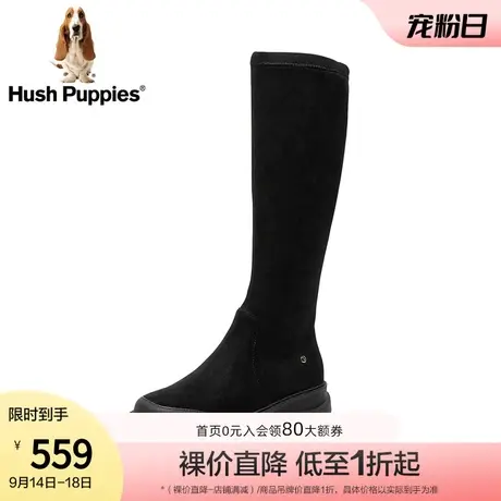 Hush Puppies2020暇步士冬新简约性感成熟透气过膝女长靴D2V02DG0商品大图