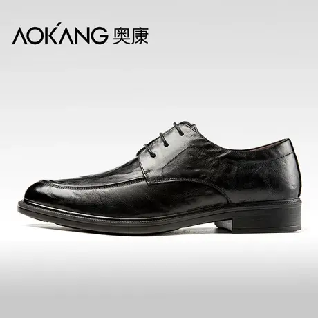 奥康皮鞋男2024新款真皮软面男鞋官方旗舰男款商务正装结婚新郎鞋图片