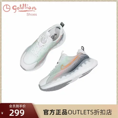 金利来女鞋2024秋季时尚厚底圆头系带百搭彩色鞋面系带休闲运动鞋商品大图