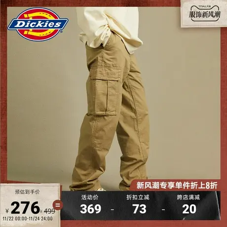Dickies春夏新款工装休闲长裤下装 男女情侣 宽松商品大图