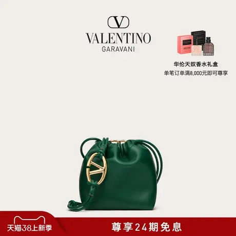 【首发】华伦天奴VALENTINO女士 VLOGO POUF软羊皮迷你泡芙包图片