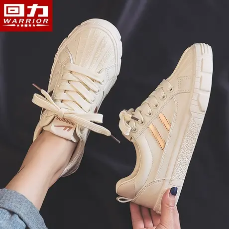 回力板鞋女款男士2023年新款秋季帆布小白鞋平底休闲厚底女鞋爆款商品大图