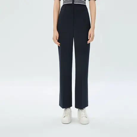 LANCY/悦朗姿女装夏季休闲西装直筒裤子女高级感气质显瘦商品大图