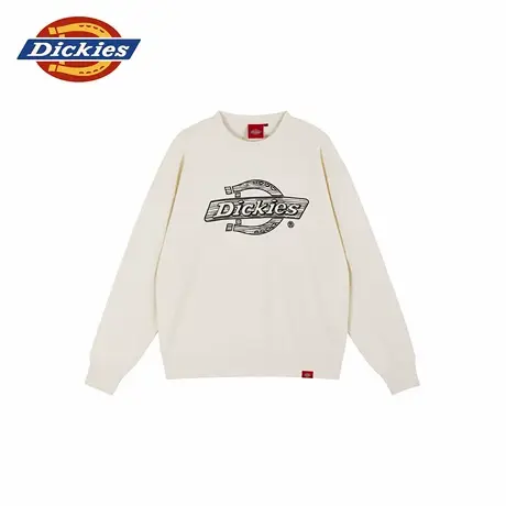 Dickies 25秋冬新款男女情侣 大logo印花卫衣 毛圈内里宽松版型图片