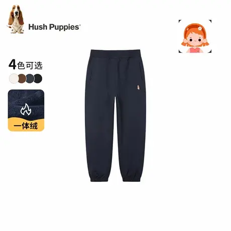 【25冬新品】暇步士童装女童运动裤加绒大童休闲裤儿童运动长裤商品大图