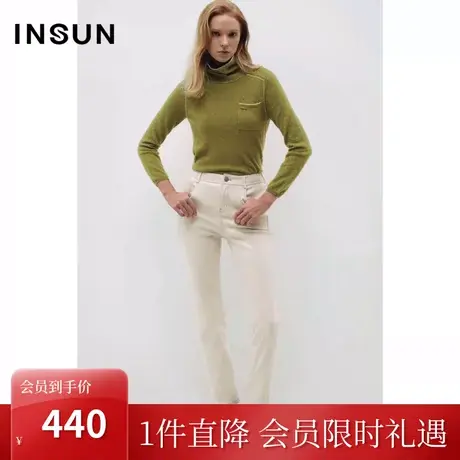 恩裳COVER冬季2022时尚保暖洗水棉抗皱经典时髦休闲烟管裤女商品大图