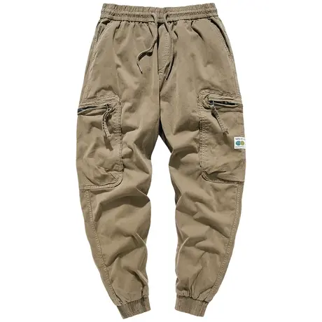 VIP美式工装裤子男潮牌宽松运动哈伦束脚裤春秋复古百搭休闲长裤商品大图