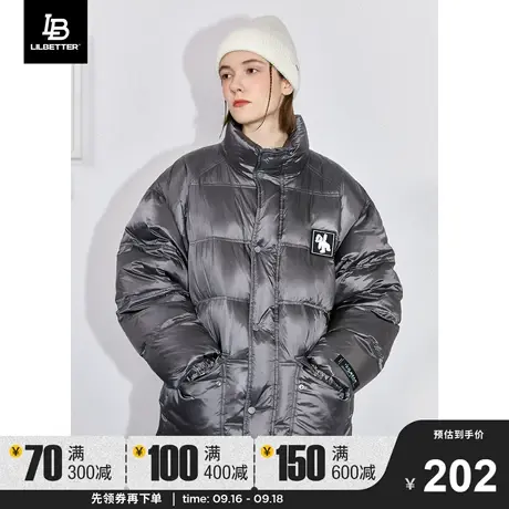 Lilbetter小熊男士羽绒服2023冬季新款外套帅气防寒羽绒衣夹克LB商品大图