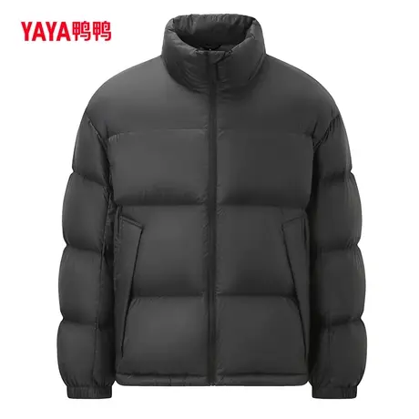 鸭鸭羽绒服男女同款2023年秋季新品短款立领时尚百搭保暖外套C图片