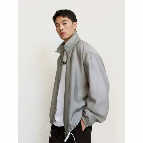 TRENDIANO铜氨丝防晒外套夏季男士防晒服1SM2090160图片