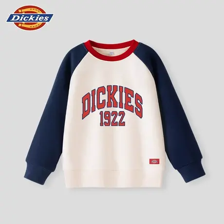 Dickies童装男童卫衣男孩美式休闲秋季上衣儿童撞色拼接秋装衣服A图片