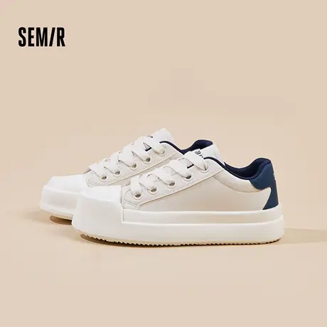 semir旗舰店男鞋小白鞋2025夏秋新款休闲厚底增高潮鞋百搭板鞋男商品大图