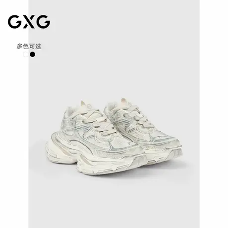 GXG通勤男鞋商场同款复古老爹鞋潮鞋G25X502001商品大图