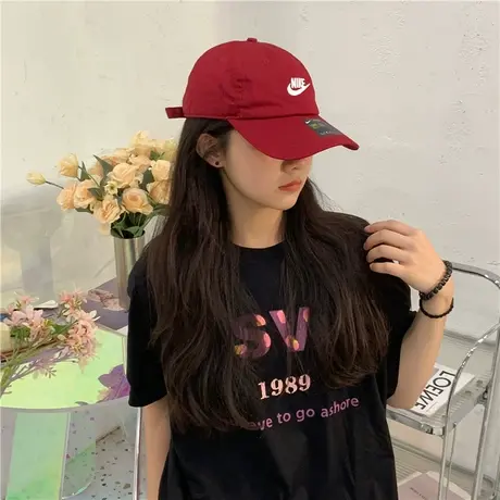 红续韩版宽松原创设计感小众发泡字母印花纯棉短袖T恤女ins潮上衣商品大图