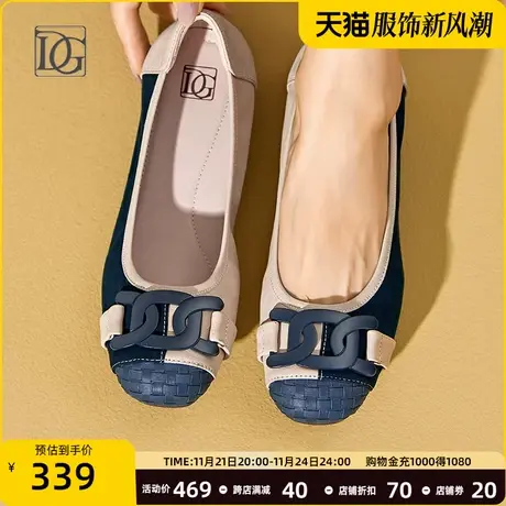 【羊皮】真皮单鞋女平底鞋春季2025新款舒适软底妈妈鞋中老年皮鞋图片