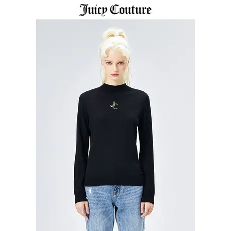 Juicy Couture橘滋毛衫女春季新款时尚休闲毛织套头衫百搭毛衣女商品大图