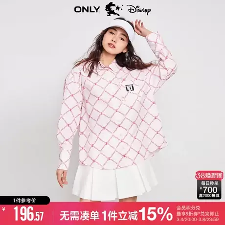 ONLY秋季DISNEY疯狂动物城联名款宽松衬衫女|123105005商品大图