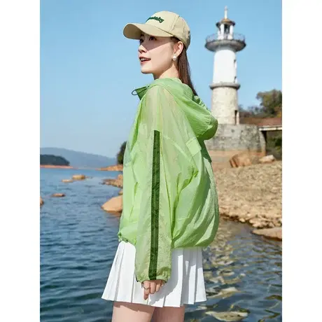 时尚气质减龄遮阳衣外套女士2023夏季新款显白透气轻薄款上衣图片