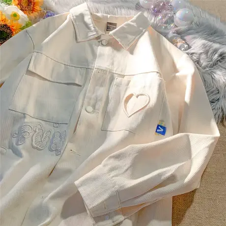 衬衫女2022春秋宽松韩版设计感小众法式复古港风长袖别致上衣外套图片