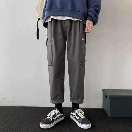 cityboy日系裤子男款美式高街春秋休闲工装裤潮牌痞帅vibe伐木裤商品大图