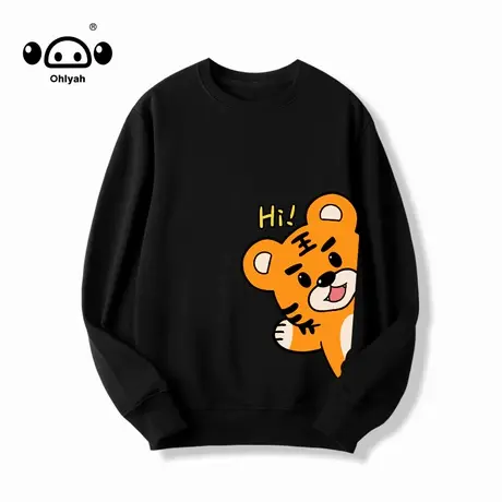 无帽卫衣女宽松bf慵懒风2023早秋流行新款炸街盐系网红上衣ins潮商品大图