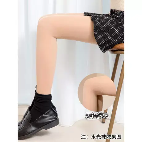 加长肉色裸感丝袜女高个子夏季薄款防勾丝光腿神器连裤袜超薄深肤图片