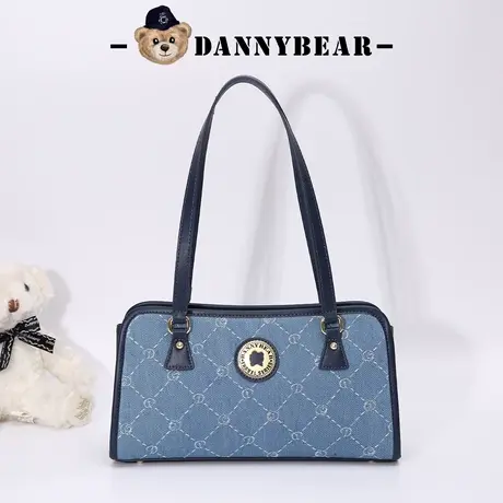 丹尼熊单肩小托特包女包新款牛仔个性休闲潮酷布包通勤DKB2825028商品大图