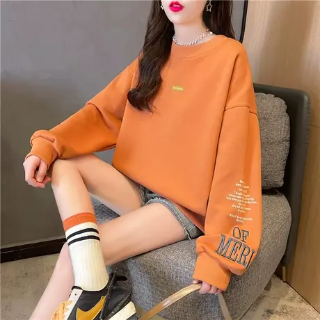 早春装卫衣女春秋季韩版宽松bf慵懒风ins初春炸街上衣薄款外套潮图片