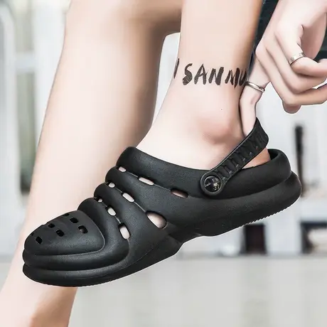 雨鞋男士时尚钓鱼水鞋防滑厨房胶鞋套鞋户外溯溪涉水鞋洗车防水鞋商品大图